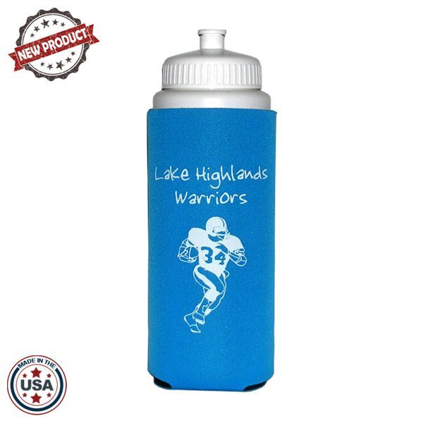 Premium 32 Oz. Foam Insulated Sports Squirt Bottles Thumbnail