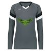 Girls TruHit Tri-Color Long Sleeve Jersey Thumbnail