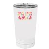 White Sublimatable 16 oz. Polar Camel Pint with Slider Lid Special Logo Thumbnail